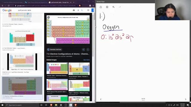 What is the ground-state electron configuration of oxygen, O? смотреть онлайн