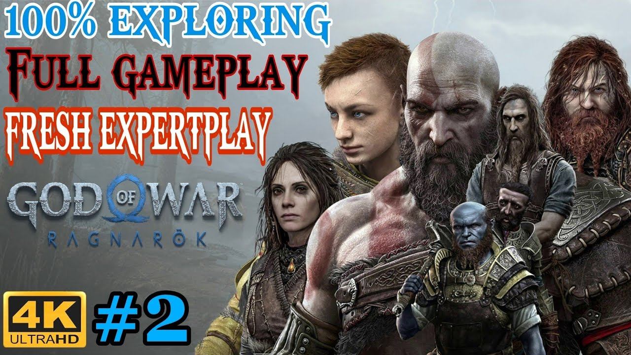 God Of War Ragnarok - Full Gameplay | Complete Walkthrough | 100% Longplay Part 2 [ EXPERT PLAY ] смотреть онлайн