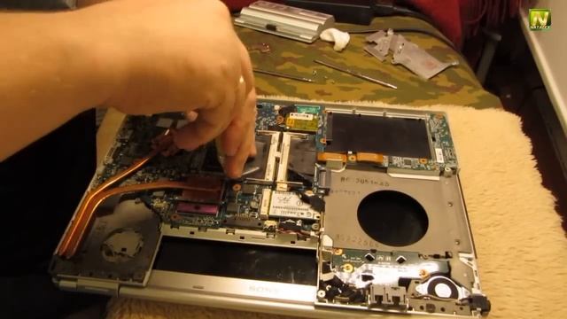 [Natalex] Ремонт видеокарты ноутбука Sony Vaio VGN-FZ31ER, часть №2 из 2-х...