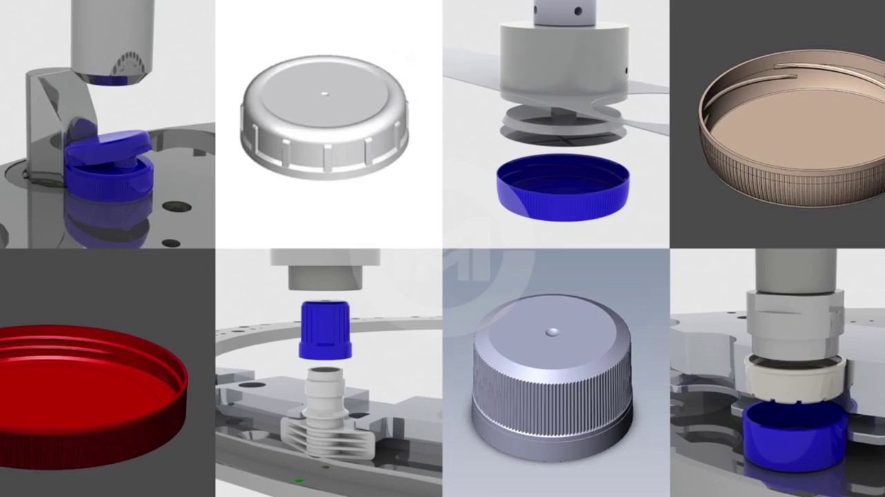Child Resistant Closure Assembly , Lining and Vision Inspection: New Generation PC-based controls смотреть онлайн