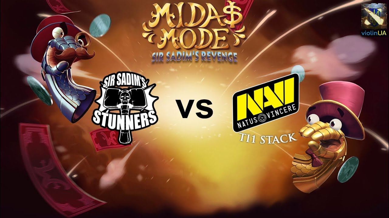 TI1 Natus Vincere vs Sir Sadim's Stunners гра 1 Midas Mode 2: груповий етап Європи by violinUA смотреть онлайн