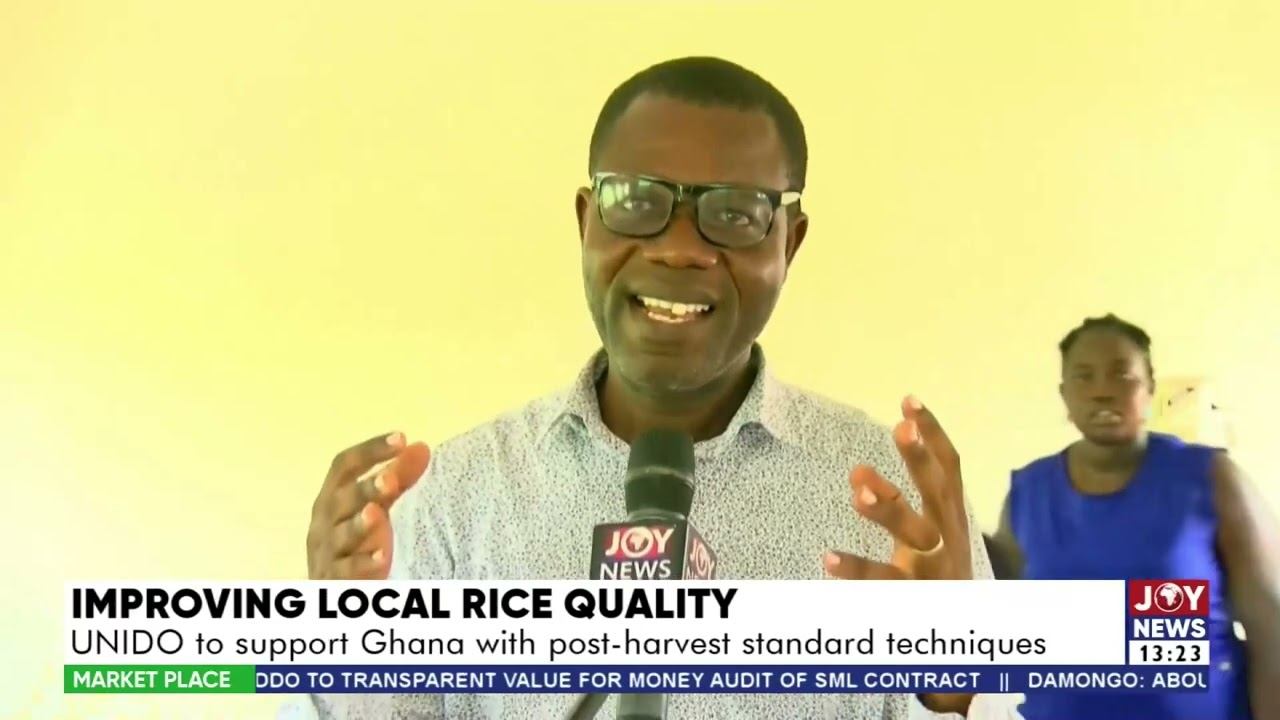 Improving Local Rice Quality: UNIDO to support Ghana with post-harvest standard techniques смотреть онлайн