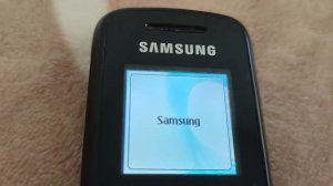 Samsung GT-E1080 - Startup/Shutdown