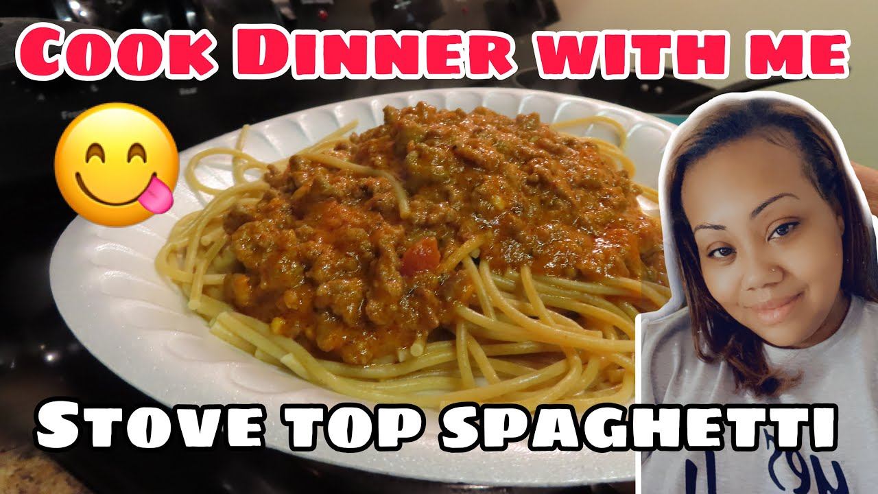 SPAGHETTI DINNER RECIPE I GOT FROM @TheLifeofKiara VLOGTOBER DAY 2 | QUICK AND EASY DINNER MEAL смотреть онлайн