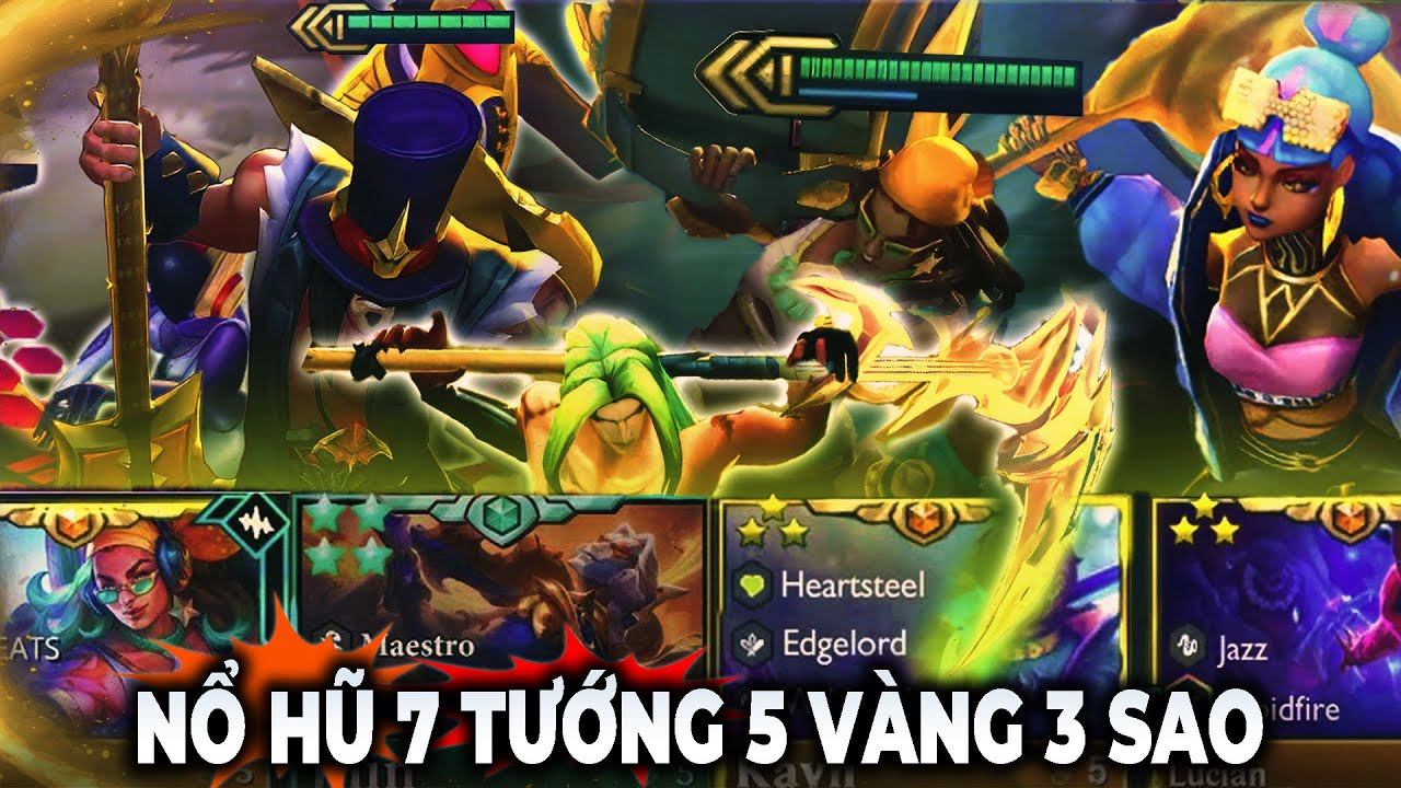 NỔ HŨ 5 VÀNG 3 SAO TRI ÂN MÙA 10 - ĐỘI HÌNH 8 BIT | TRÂU TV смотреть онлайн