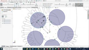 Часть 3.2б Построение корпуса насоса или турбины с улиткой