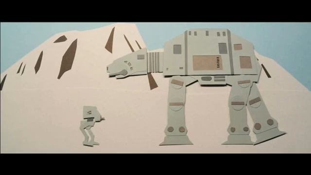 Star Wars en 2min30s-papercraft смотреть онлайн