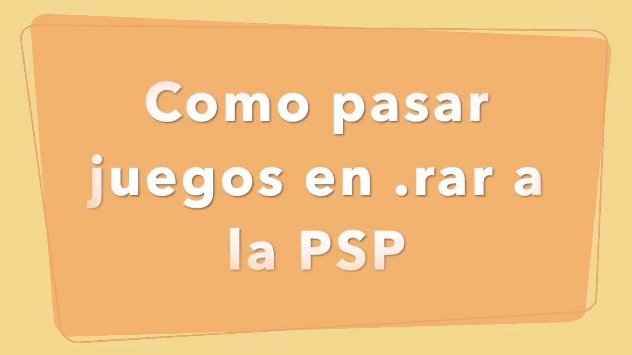 Como pasar juegos en formato .RAR a formato .ISO en la PSP utilizando una MACBOOK PRO смотреть онлайн