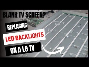 FIXING DARK SCREEN ON 47LA620V LG TV | MuhidDoesTech