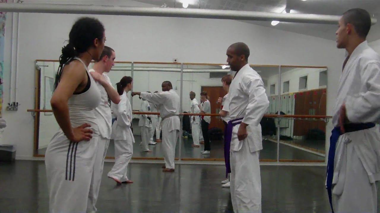 Willie Thomas Coaching Kaizen Central Karate Squad 2.AVI