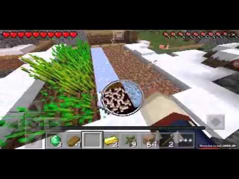 Minecraft pe 0.13.1 Выживание на русском +(обзор) смотреть онлайн