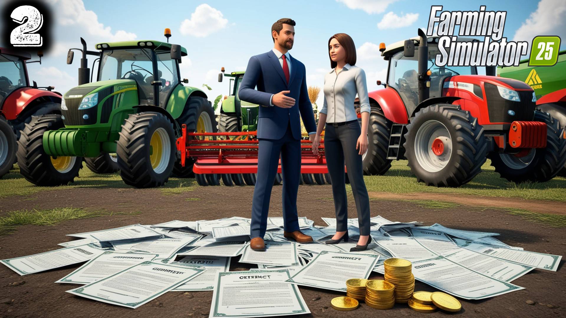 Взяли контракты а нас кинули. Farming Simulator 25 смотреть онлайн