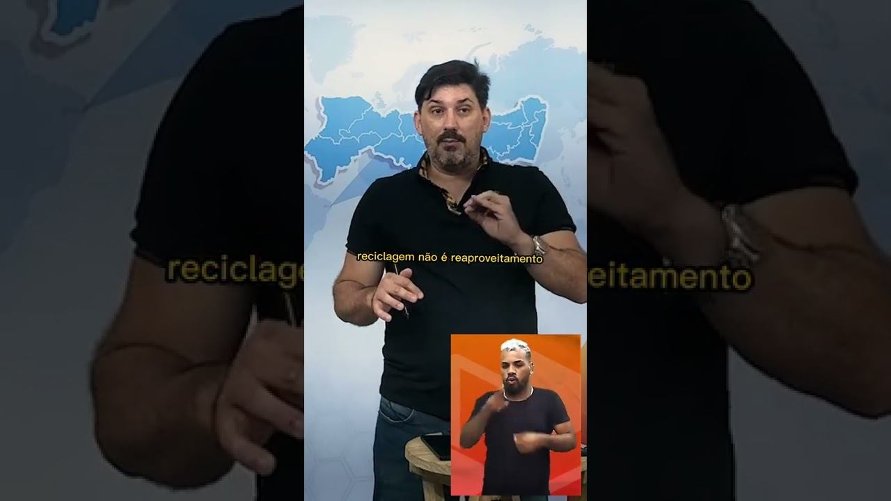 RECICLAGEM E REUSO SÃO A MESMA COISA? leia a legenda смотреть онлайн