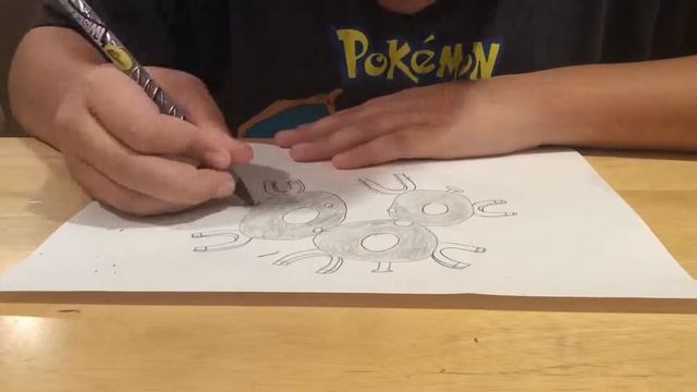 Pokemon Magneton Drawing смотреть онлайн