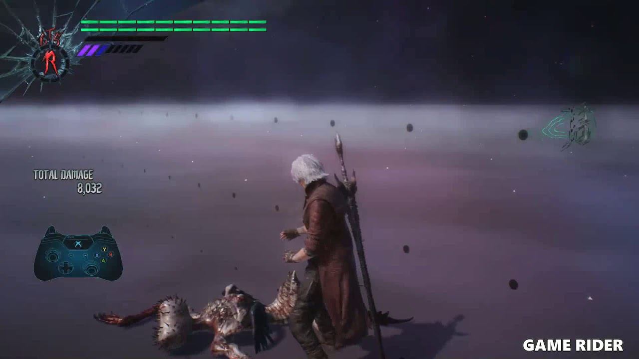Devil may cry 5 Dante all weapons and skills Gameplay on void смотреть онлайн