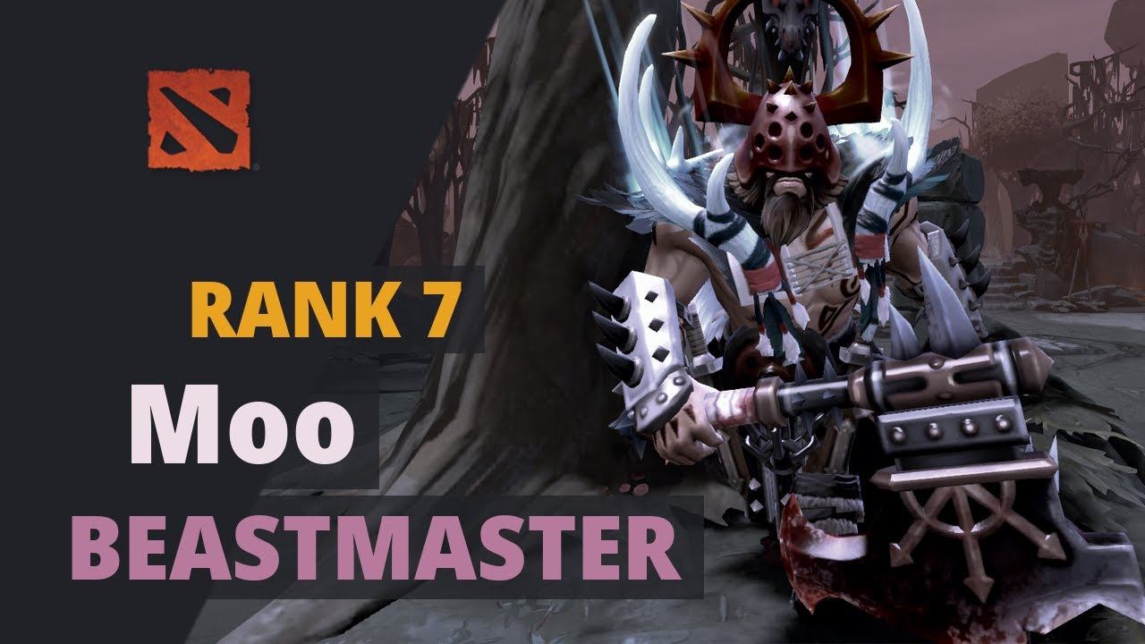 Moo (Rank 7) plays Beastmaster Dota 2 Full Game смотреть онлайн