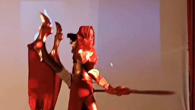 Geek Time Fest Cosplay by Любовь Тимошинова -Dota 2 Daemonfell flame смотреть онлайн