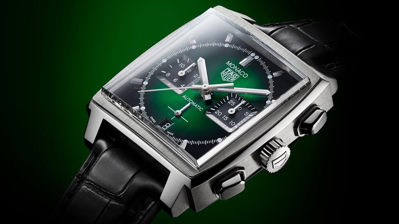 Heuer Monaco Calibre HEUER02 Automatic Men 39 mm CBL2116 FC6497 смотреть онлайн