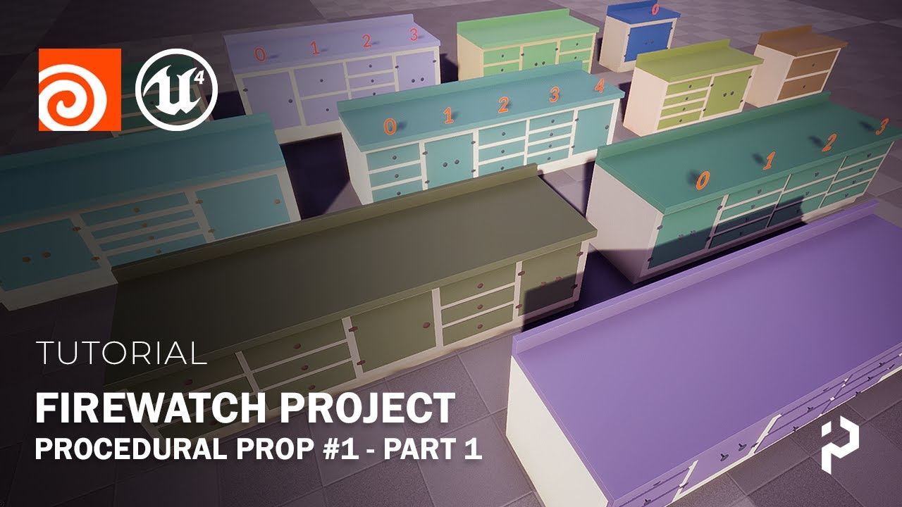 Firewatch Project - Procedural Props #1 - Part 1 смотреть онлайн
