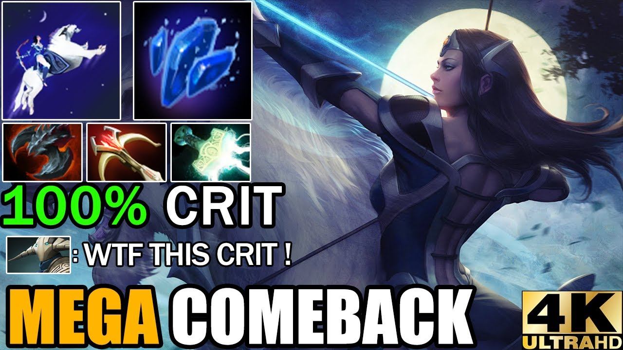 NEW CRAZY Leap Attack Crit Aghanim's Shard Mirana Deleted Sven Epic Mega Comeback 7.30 Dota 2 смотреть онлайн