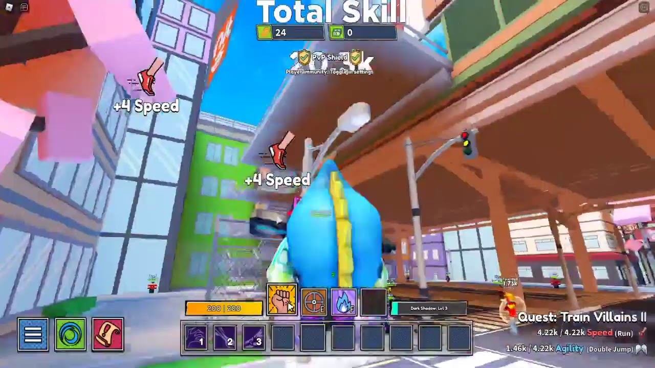 Играем в Hero Simulator roblox смотреть онлайн