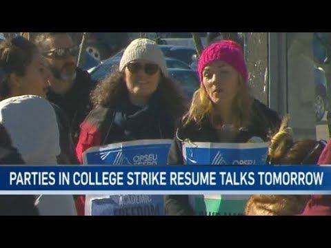 Ontario College Strike - Day 16 - Mediator called both the parties back to the table - November 201 смотреть онлайн