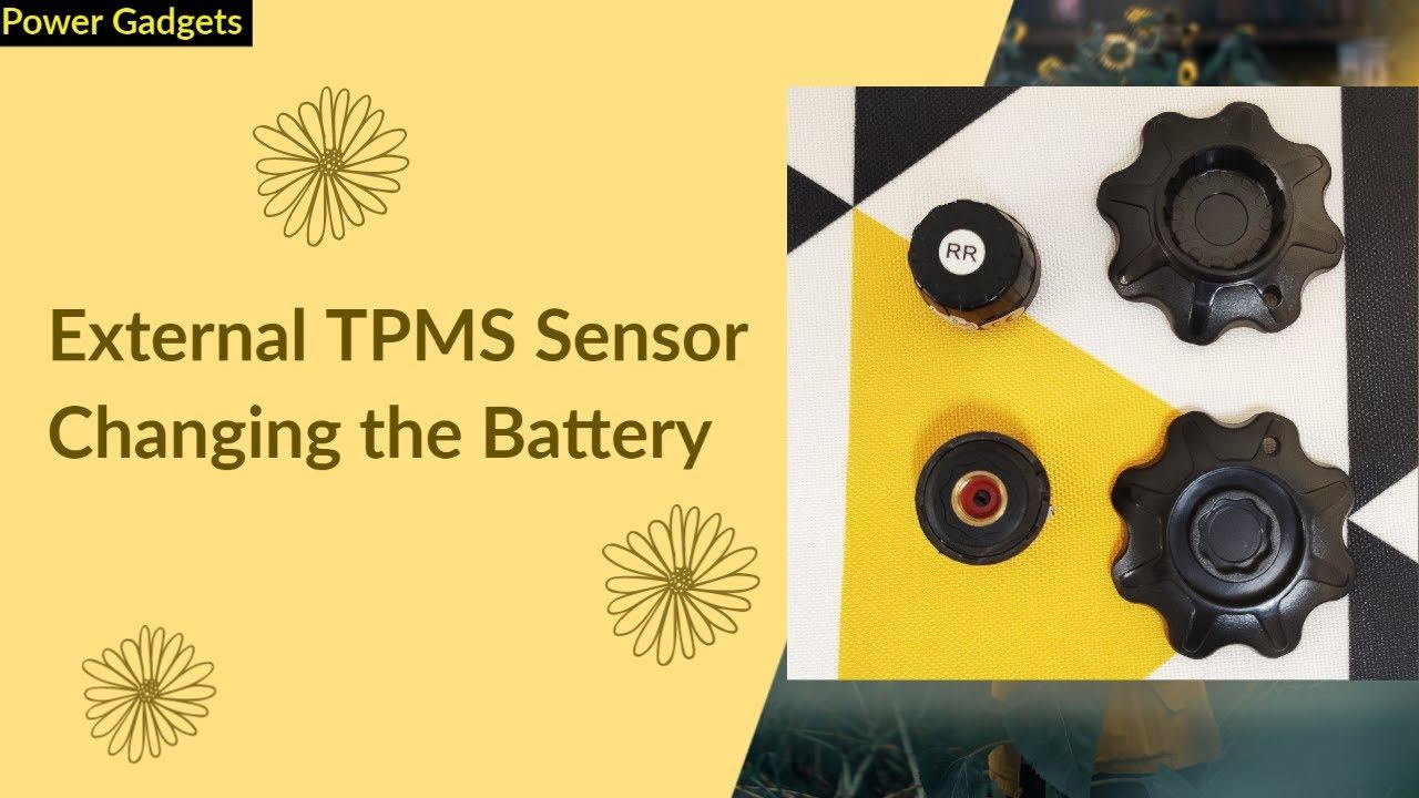 External TPMS Sensor - How to Change the Battery смотреть онлайн