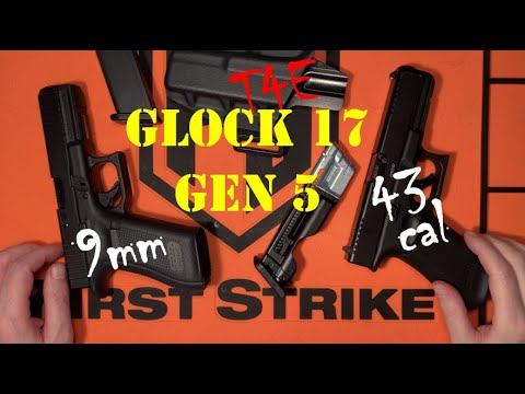 Umarex T4E Glock 17 gen 5 replica vs. real steel! смотреть онлайн