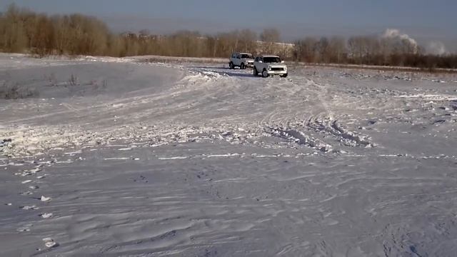Покатушки "Следы на снегу 2012" смотреть онлайн