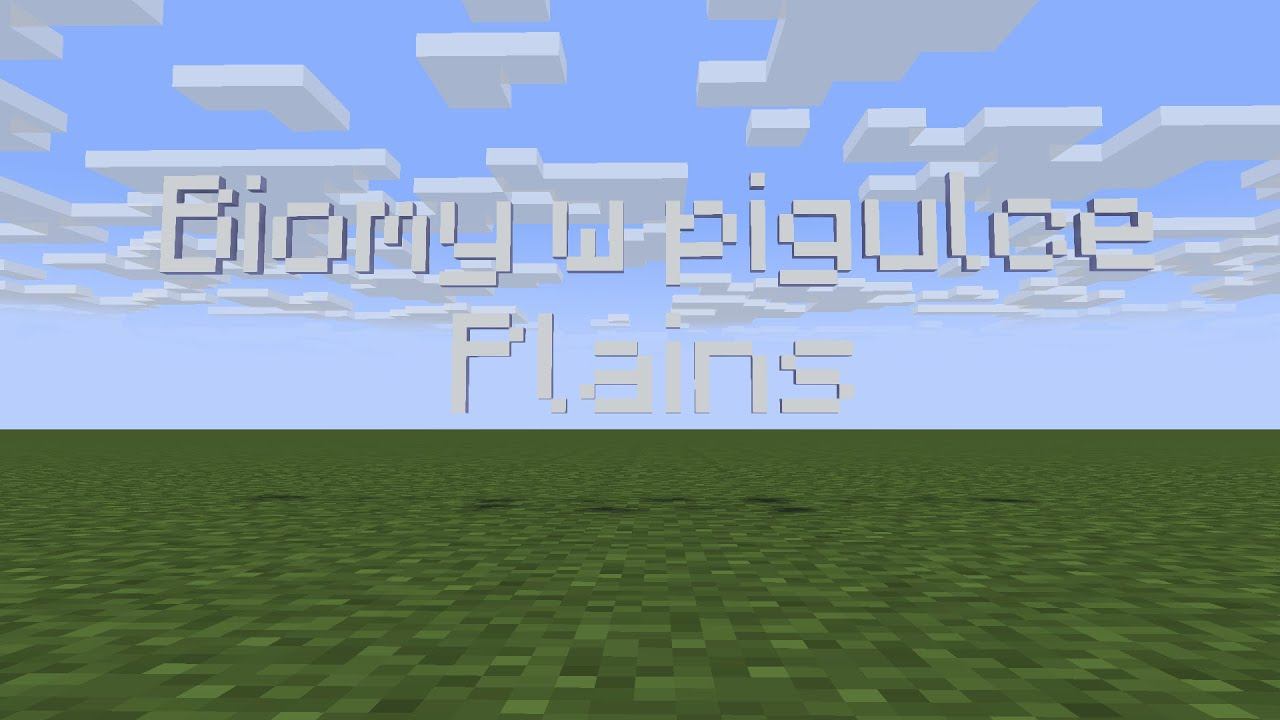 Plains | Minecraft biomy w pigułce смотреть онлайн