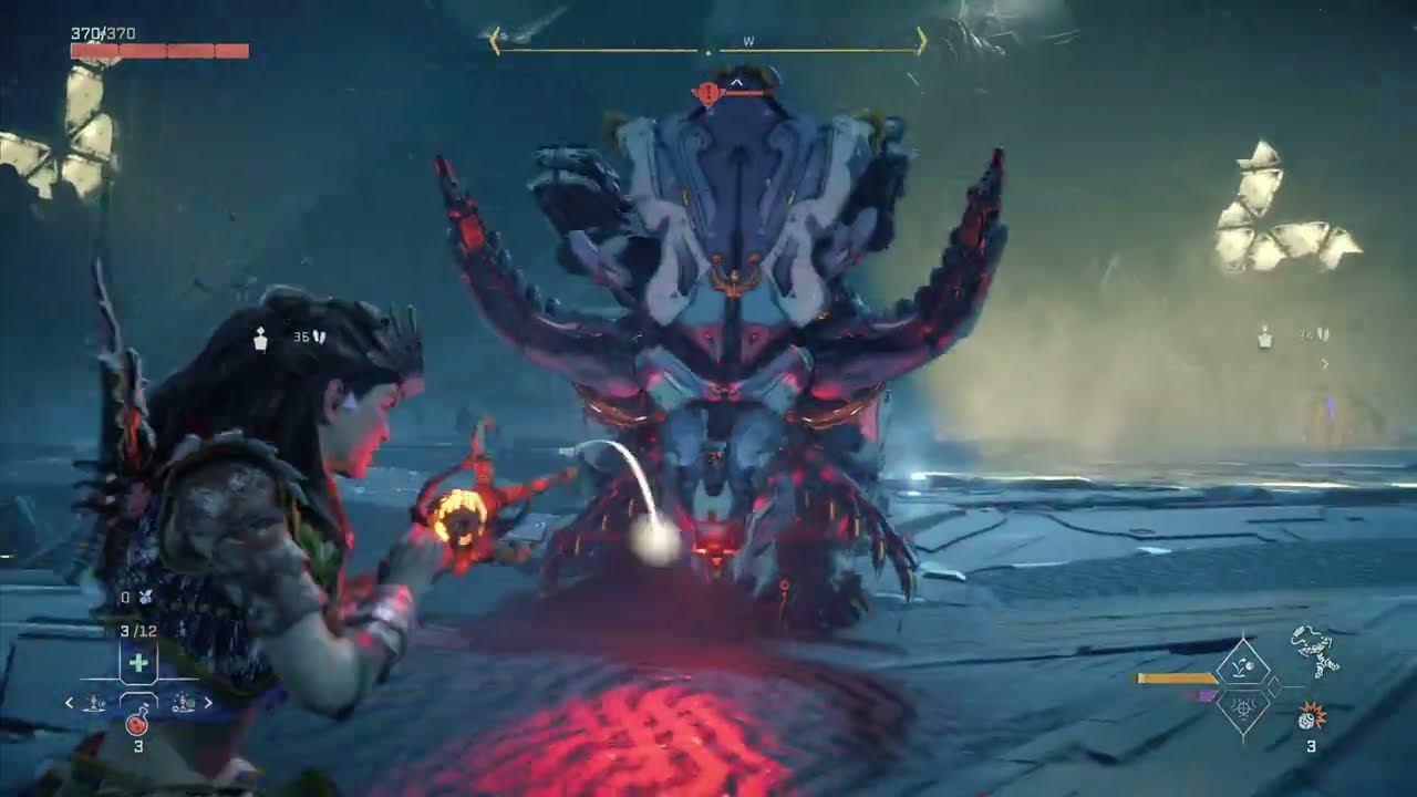HORIZON: Forbidden West PS5 - Land God Boss Fight - Very hard mode | 4K 60 FPS смотреть онлайн