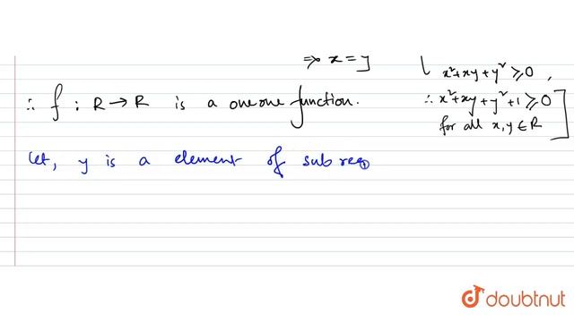 Show that , the function f: RR rarr RR defined by f(x) =x^(3)+x is bijective, here RR is the set... смотреть онлайн