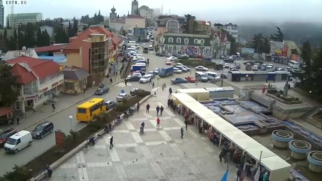 Вебкамера "Площадь Советская". Запись 01.03.2016 12:00:01 смотреть онлайн
