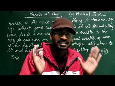 Presis Writing for class 12th (Vvi) смотреть онлайн