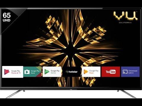 Vu Official Android 165cm (65 inch) Ultra HD LED Smart TV смотреть онлайн