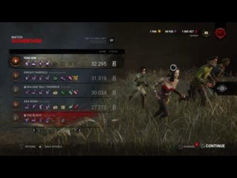 Dead by Daylight Feng Min vs the Blight #dbd #gameplay #ps4 #fengmin #theblight смотреть онлайн
