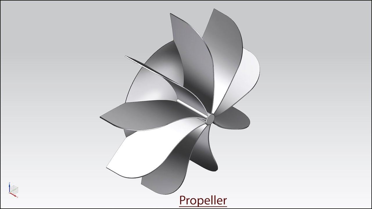 Propeller || Siemens NX Tutorial смотреть онлайн