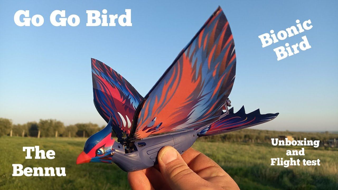The Bennu the best remote control bionic bird [unboxing and flight test] смотреть онлайн