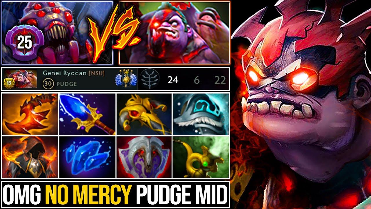 MASTER BROODMOTHER VS PUDGE MID!!! OMG 24KILLS - I WANNA PROVE TO YOU THAT PUDGE IS GOD DAMN SUPERB смотреть онлайн