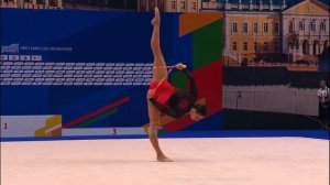 Лала Крамаренко 🇷🇺 Игры БРИКС. Упражнение с булавами 🤸🏼♀️🤍