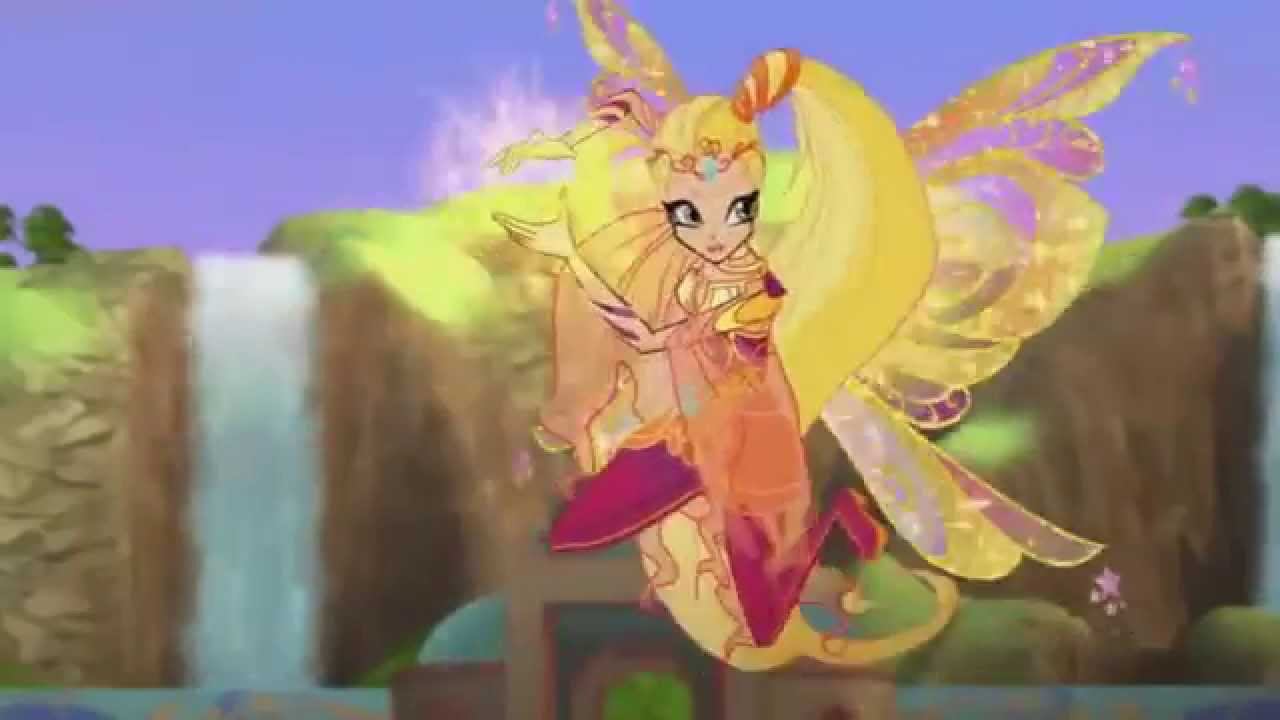 Winx Club S6E5 Stella & Layla Bloomix Verwandlung смотреть онлайн