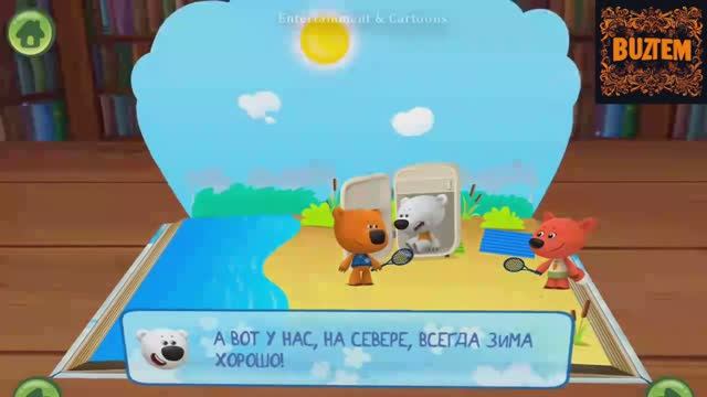 Ми Ми Мишки - Экспедиция на Север. Детская мини игра! Проходим вместе! смотреть онлайн