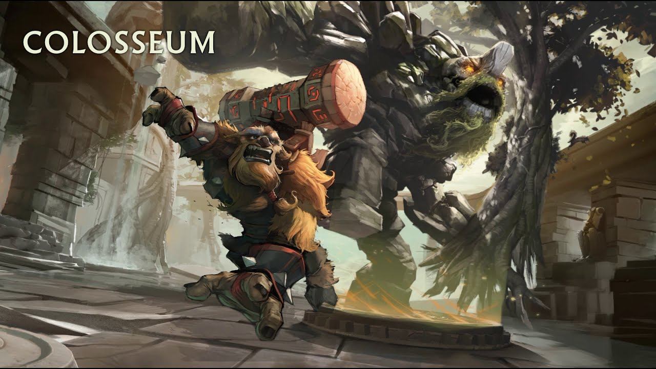 DOTA 2 HAUNTED COLOSSEUM НОВАЯ КАСТОМКА смотреть онлайн