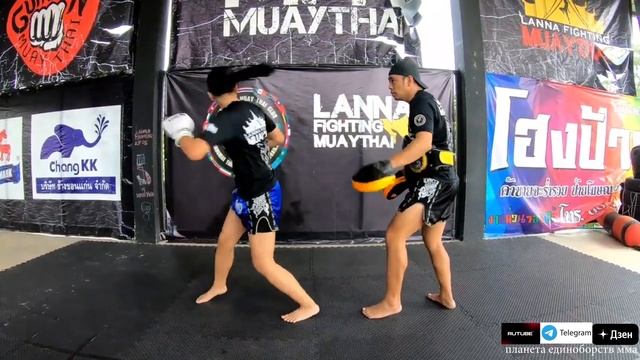 Уроки Муай - тай. Комбинации ударов с разворота смотреть онлайн