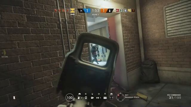 R6 IQ Ace Against Tryhard Team смотреть онлайн