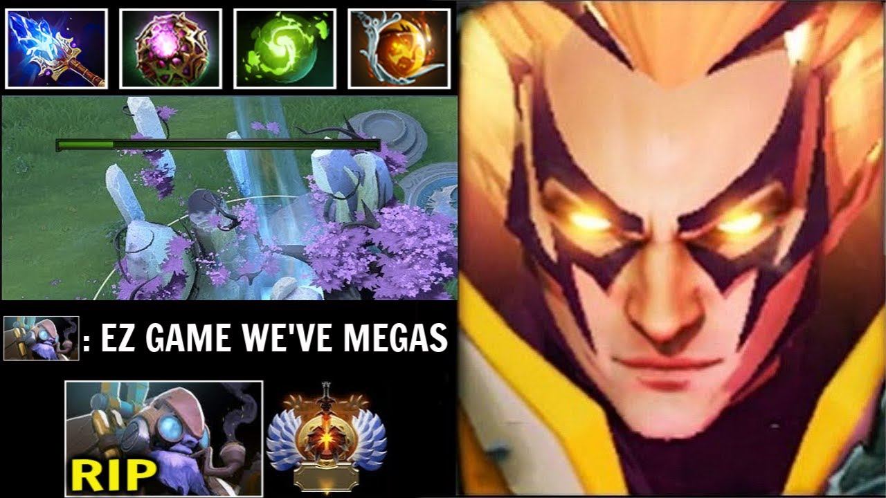 CRAZY Invoker Boss vs Pro Tinker Ideal Timing Combo Refresh vs Megas Magic Show Comeback WTF Dota 2 смотреть онлайн