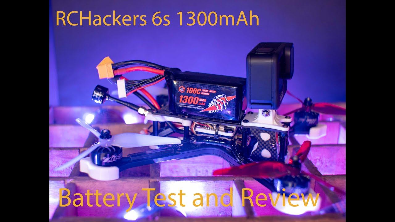Honest Review: RCHackers 6s 1300mAh LiPo FPV Drone Battery Review. Are they Good? смотреть онлайн