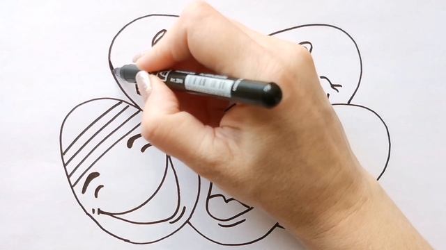 Как нарисовать ПАСХАЛЬНЫЕ ЯЙЦА / раскраска для детей / Нарисуй Ка смотреть онлайн