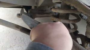 Как быстро спилить пружины спереди ВАЗ 2107