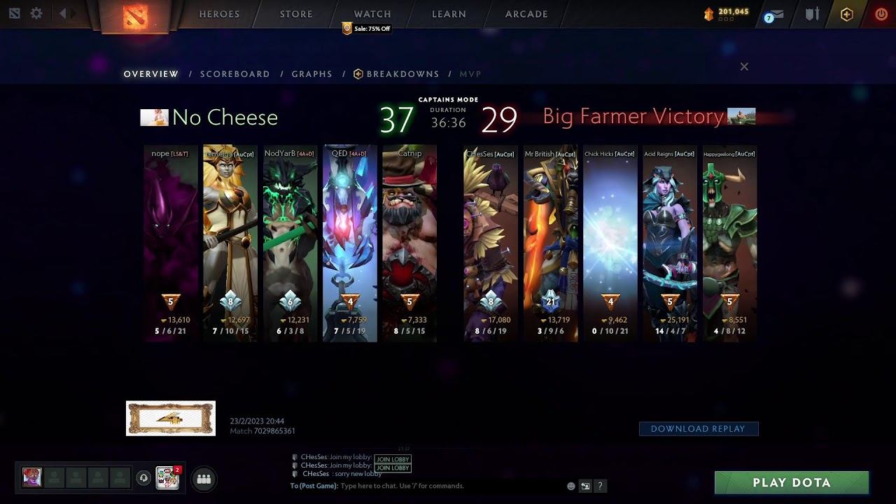 No Cheese vs Big Farmer Game 1 Dota Archon In House League Season 4 смотреть онлайн